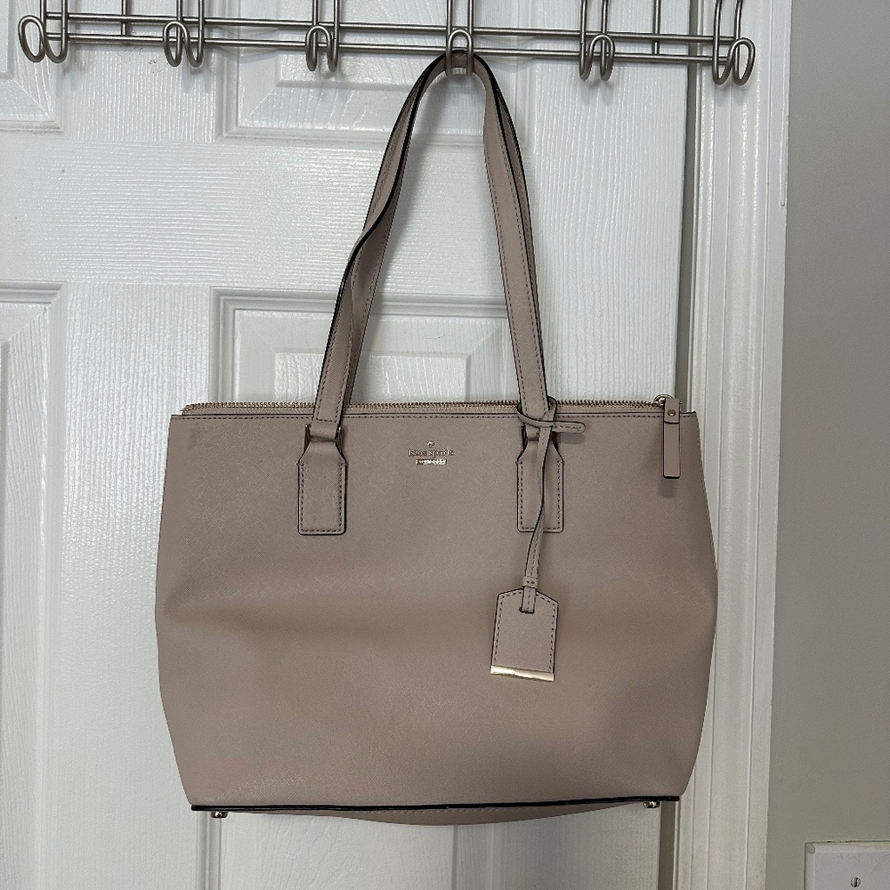 Kate Spade Faux Leather Large Tote